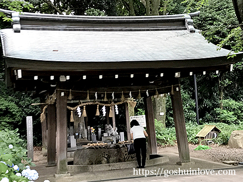 愛知県護国神社手水舎