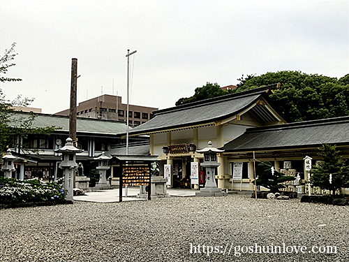 愛知県護国神社全景