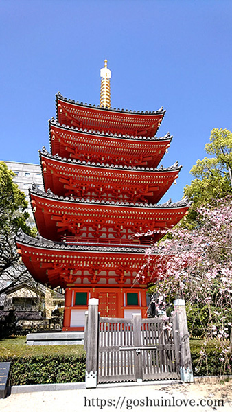 東長寺五重塔